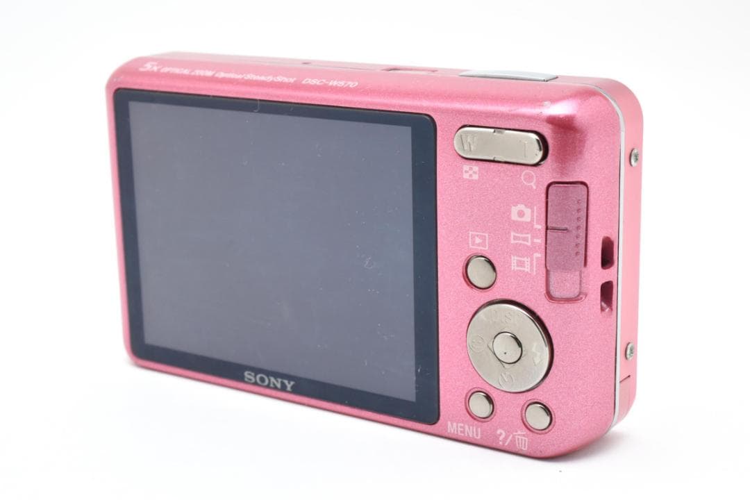 《 美品 》 ソニー　SONY Cyber-Shot DSC-W570 ピンク