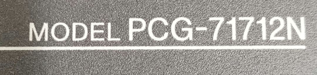 √ VAIO PCG-71712N キズあり ストレージ無