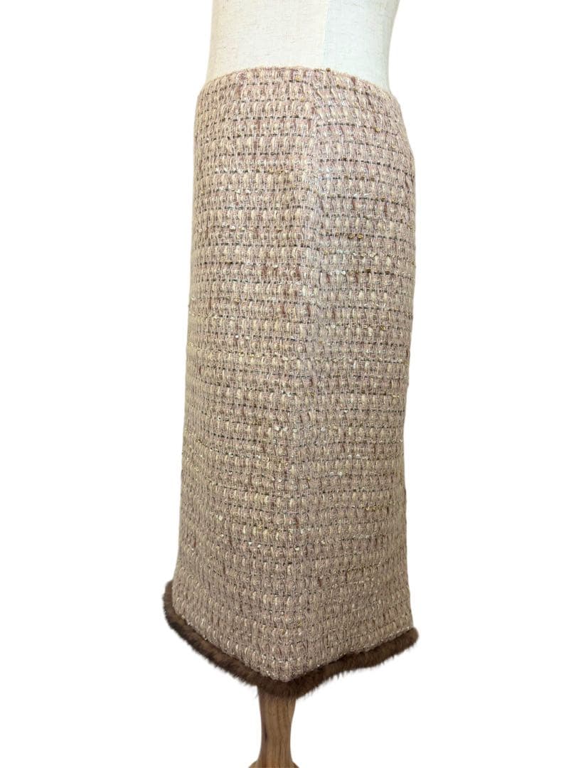 BLUMARINE ツイード タイトスカート ひざ丈