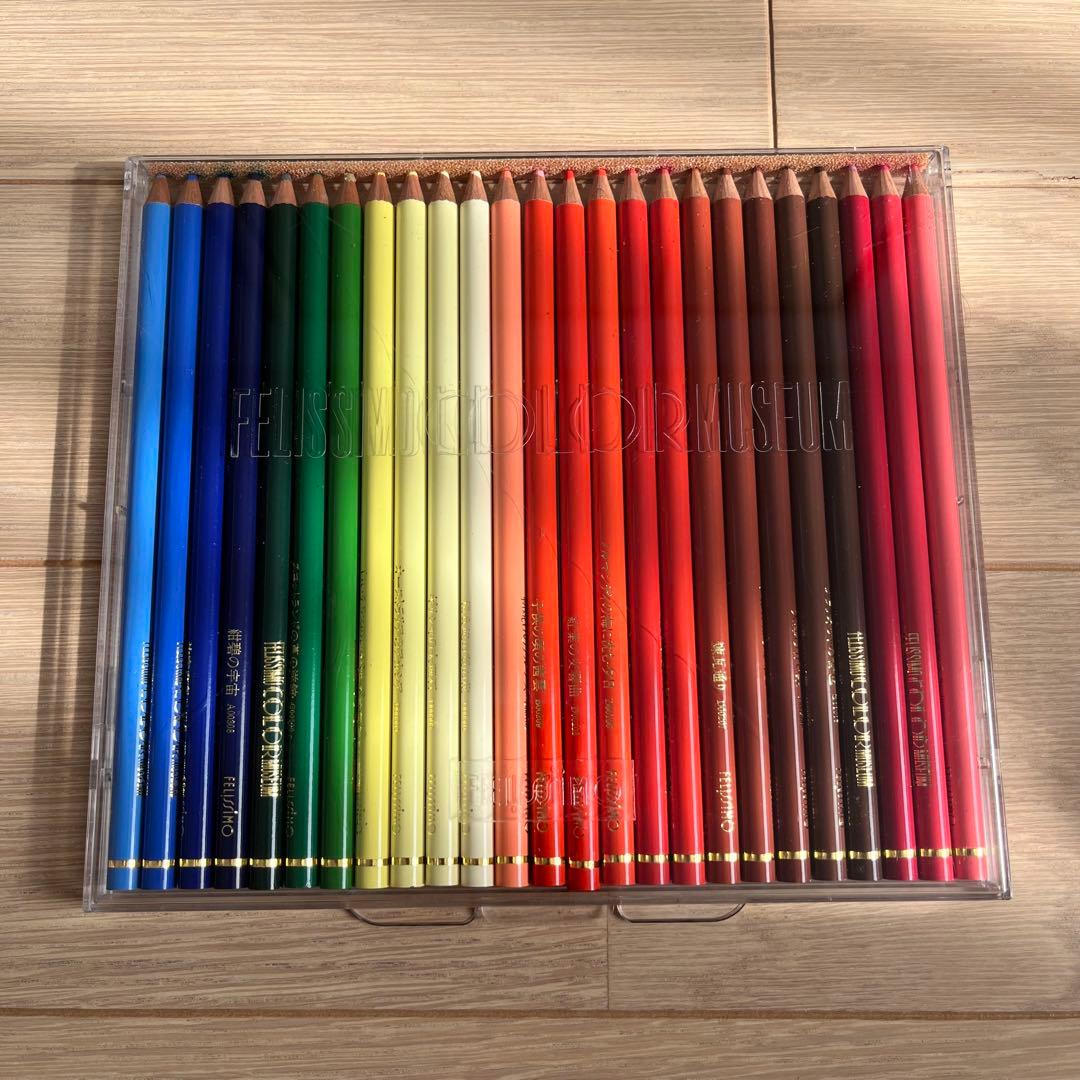 フェリシモ　500色（内の300色）　色鉛筆　のっぽ