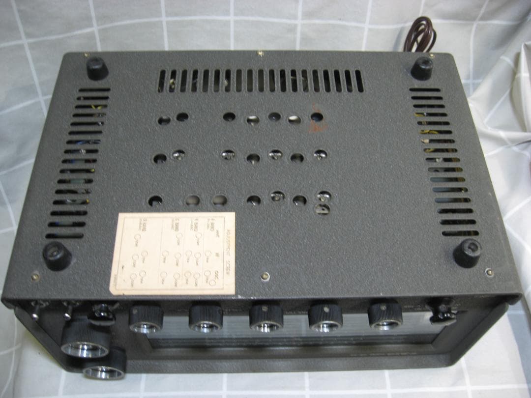 【動作品】TRIO トリオ 9R-59 真空管式 通信型受信機