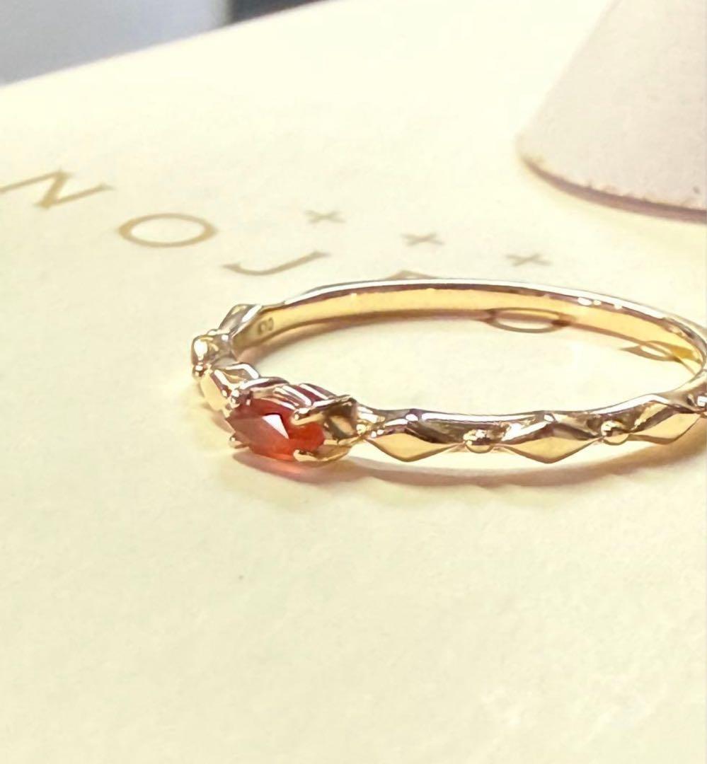 【NOJESS】K10マーキスカーネリアンリング