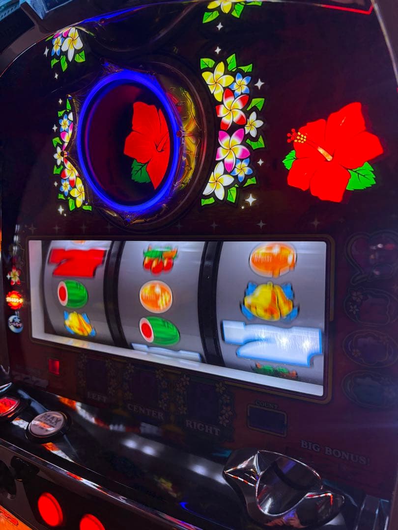 引き取り限定 パチスロ マイフラワー 北電子 不要機付