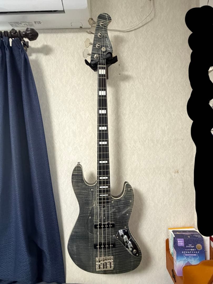 ベース Bacchus WL4-FM CUSTOM III BLK/OIL