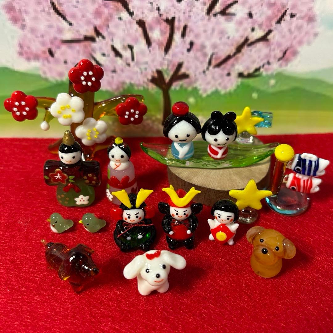 よっしー　ガラス細工　ミニチュア