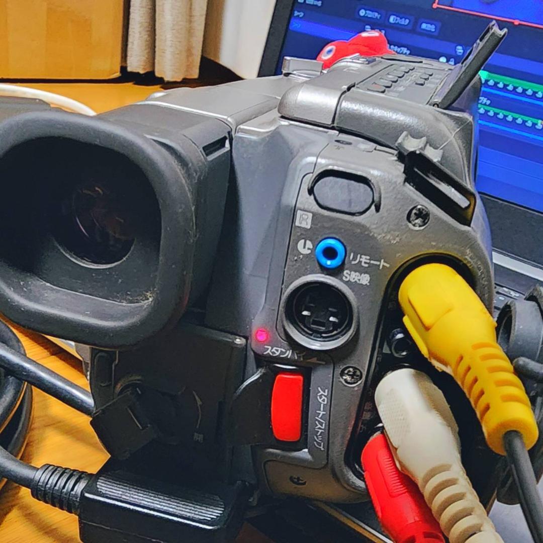 【動作確認済】Hi8 SONY 高画質 ビデオカメラ CCD-TR2 セット