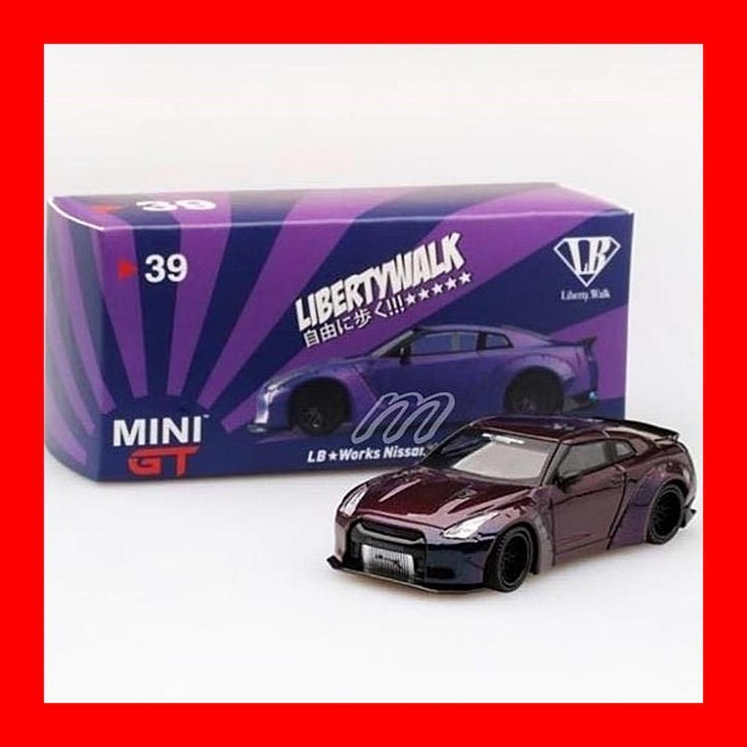 ⭐️MINI GT LB★Works 日産 GT-R Magic Purple