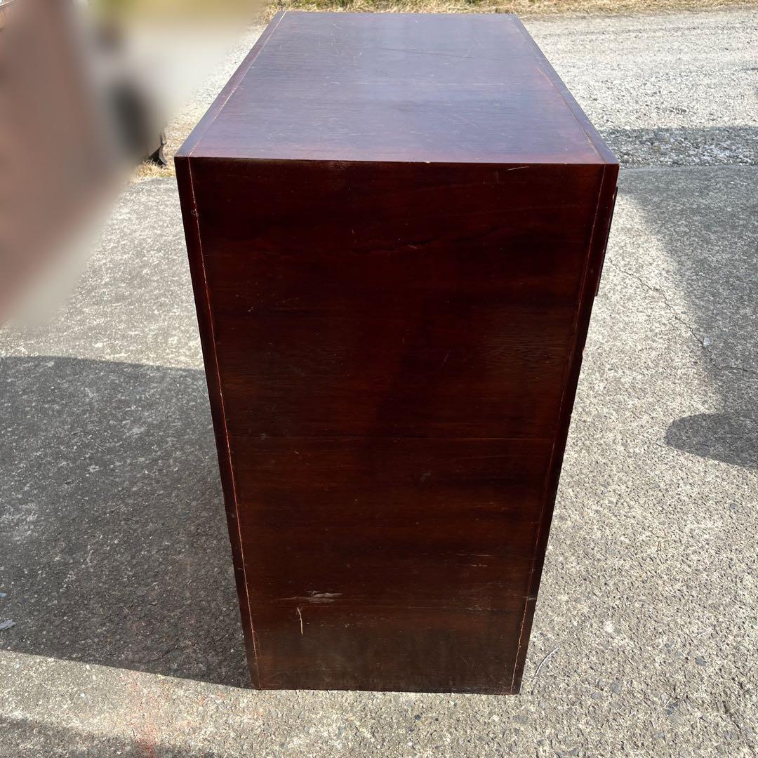 箪笥 民芸箪笥 和箪笥 和タンス 両面式 茶箪笥 レトロ家具