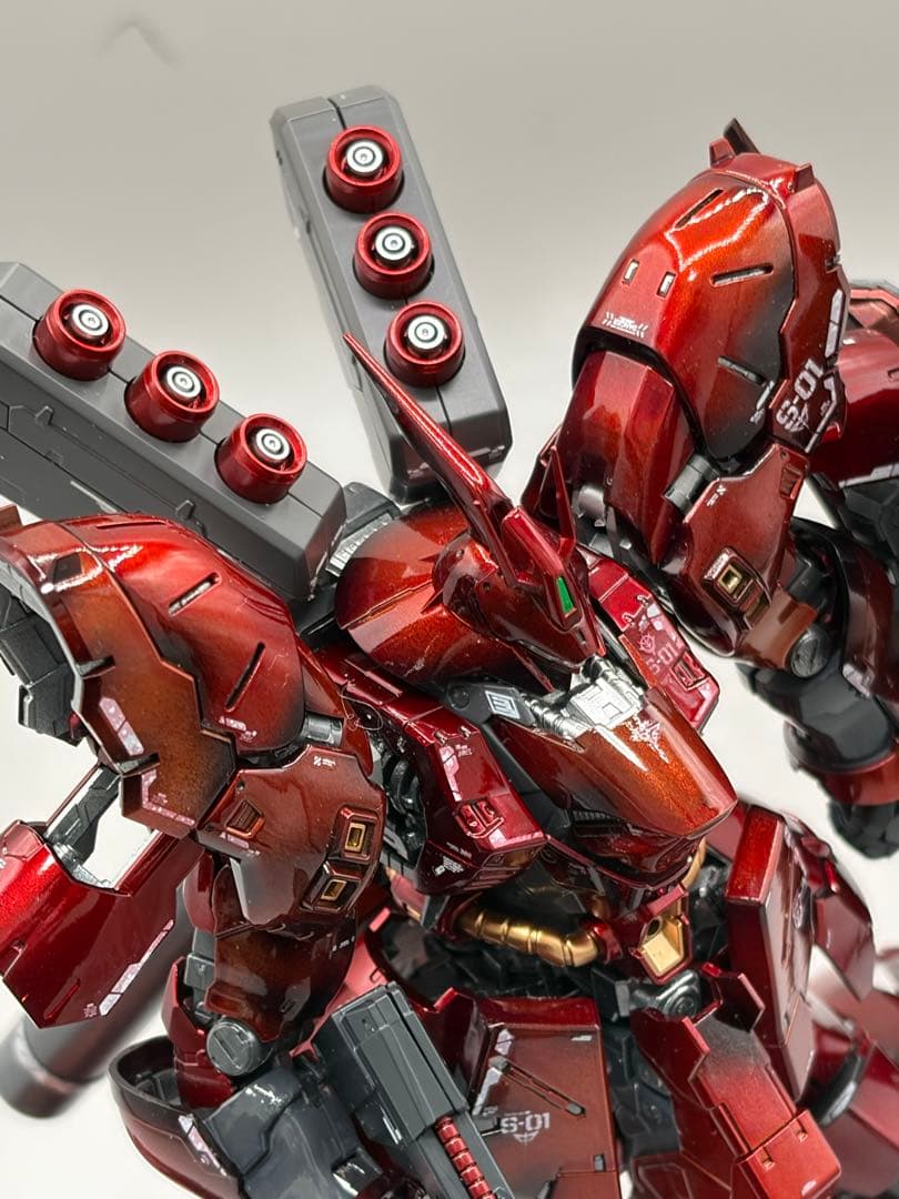 ガンプラ RG サザビー　塗装完成品　ガンプラ完成品