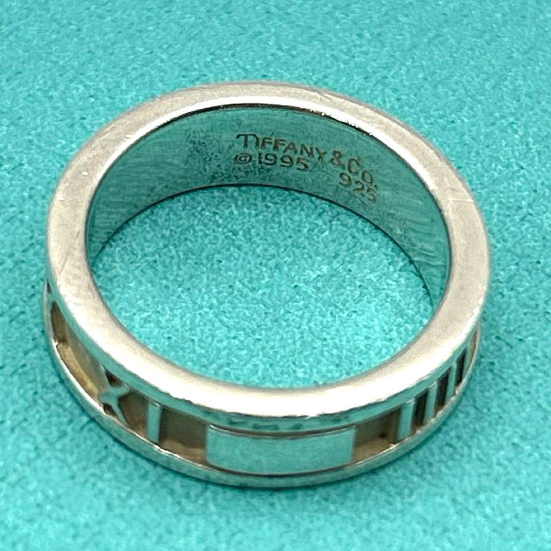 【美品】TIFFANY&Co. アトラスリング 11号 シルバー925