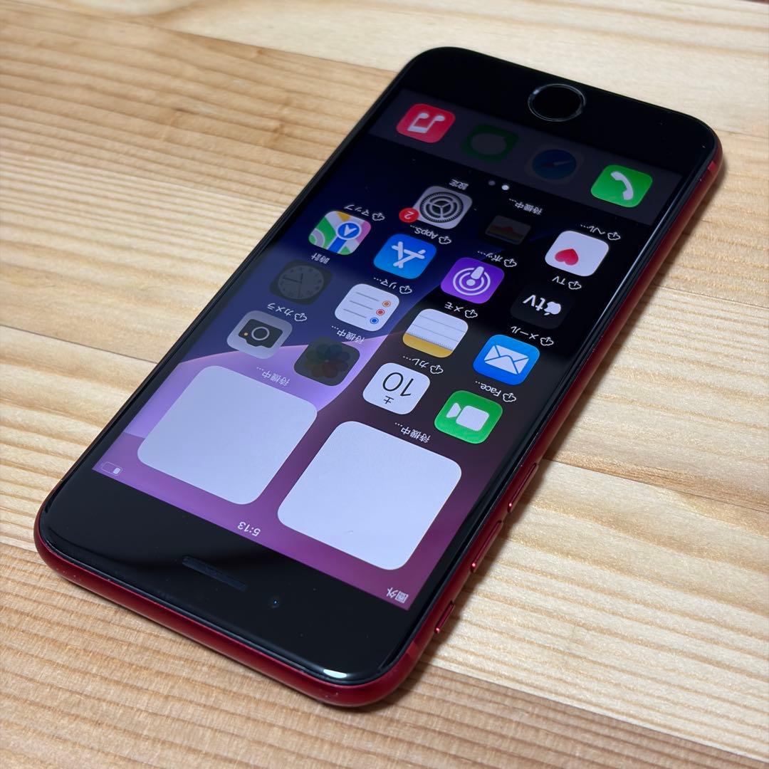 おまけつき！バッテリー新品　iPhoneSE第3世代64GB SIMフリー　美品