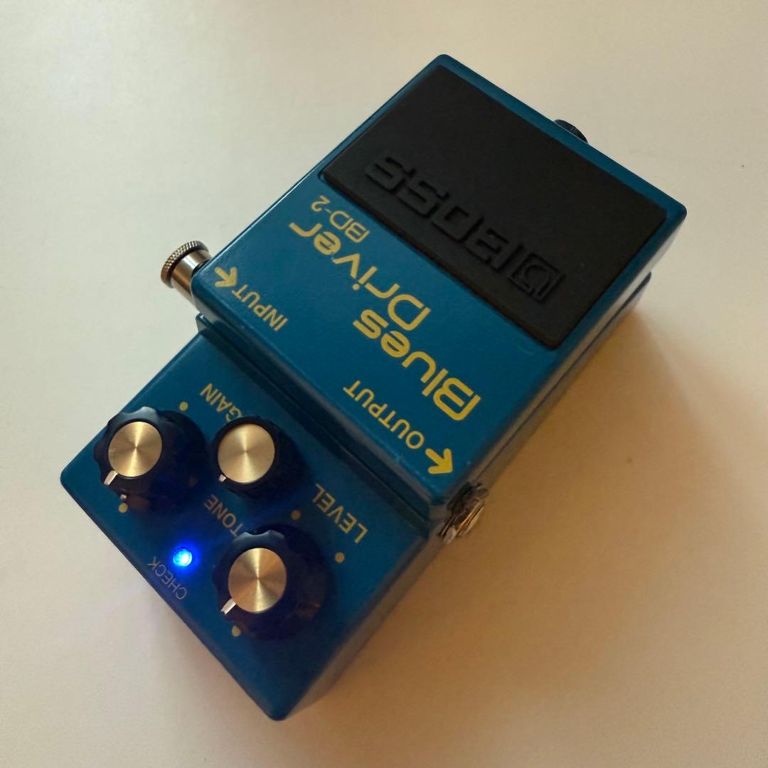 BOSS Blues D BD-2 2008年 台湾製 青LED換装