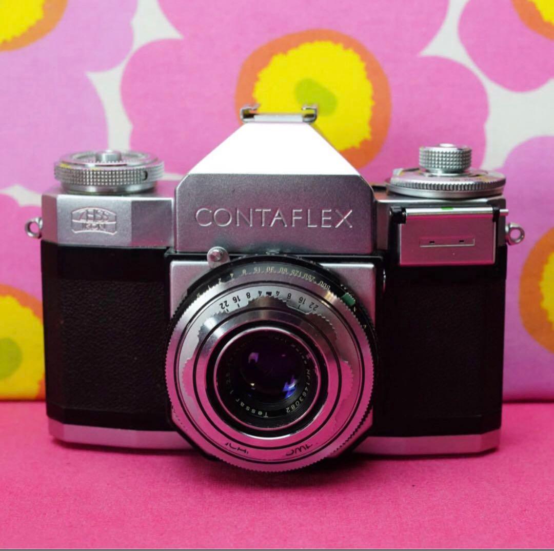 Contaflex II❤️70年前のZeiss Ikon名機❤️旅行やお散歩撮影に
