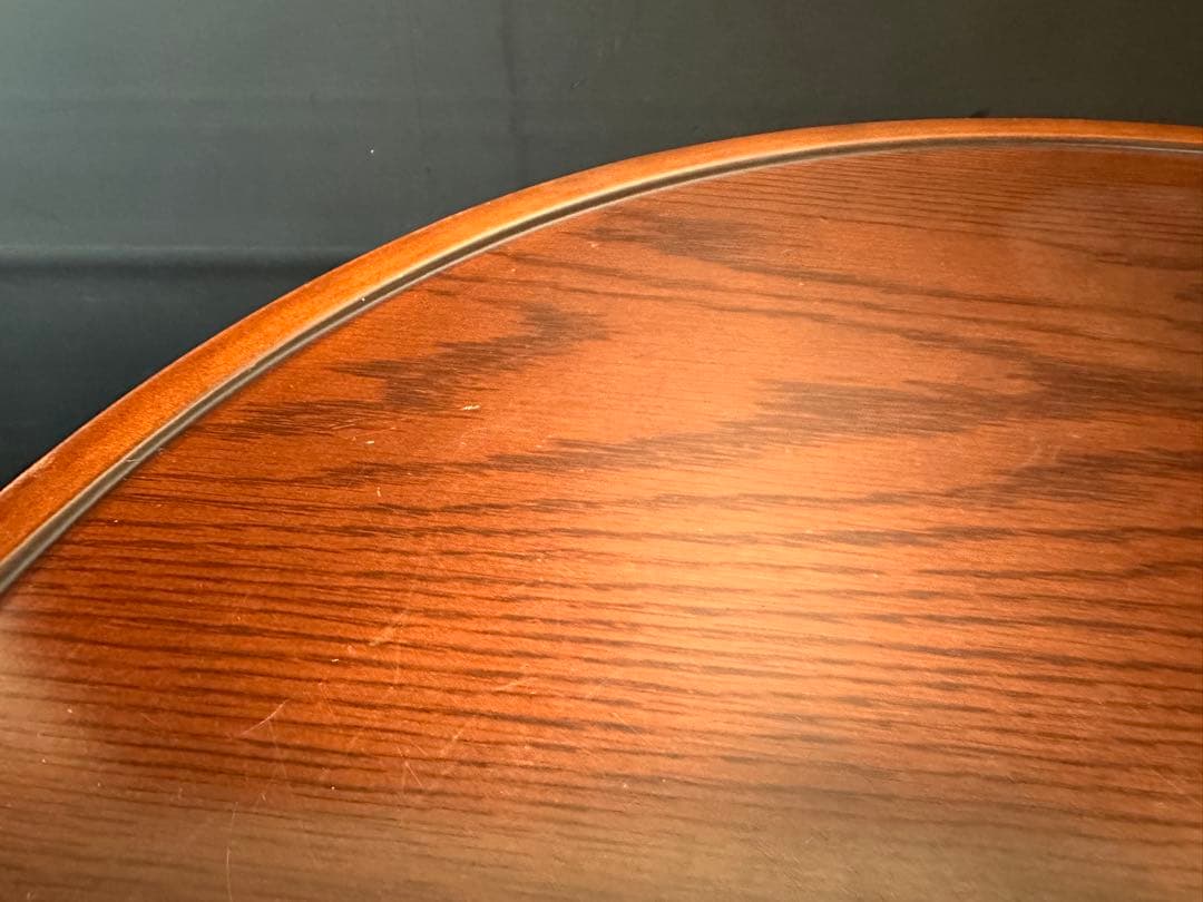 大塚家具 秋田木工 ダイニングテーブル（丸）「T-130」 ナラ材／ブナ