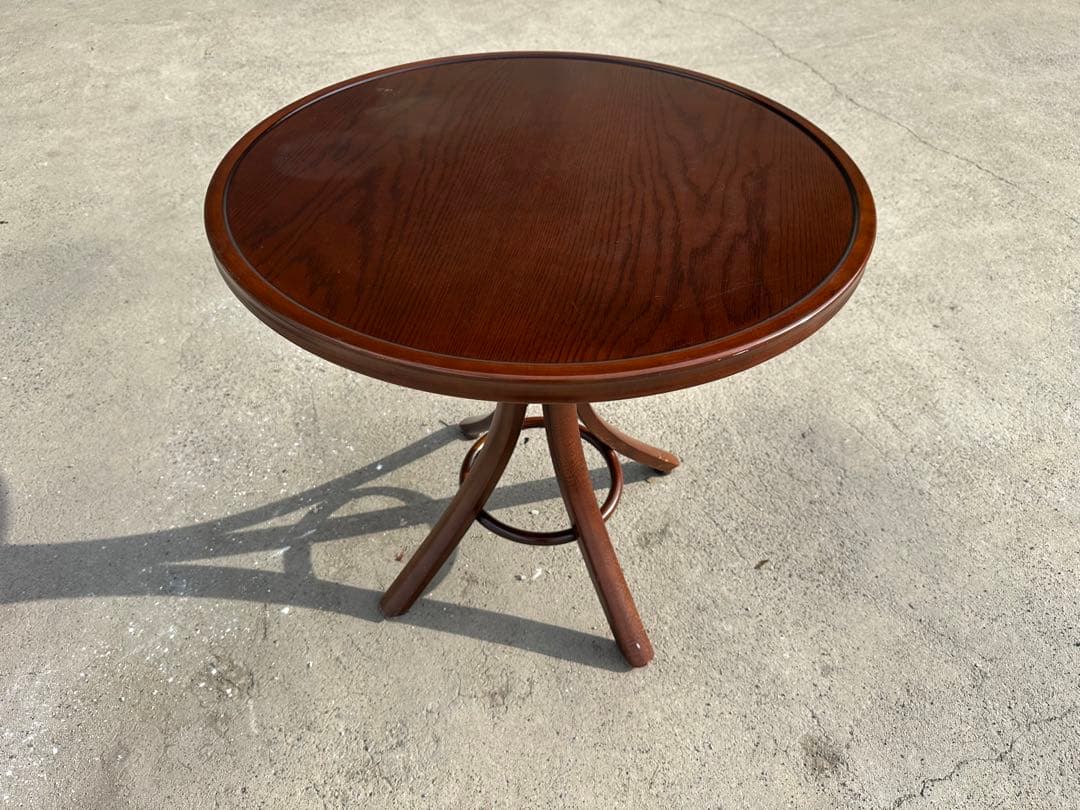 大塚家具 秋田木工 ダイニングテーブル（丸）「T-130」 ナラ材／ブナ