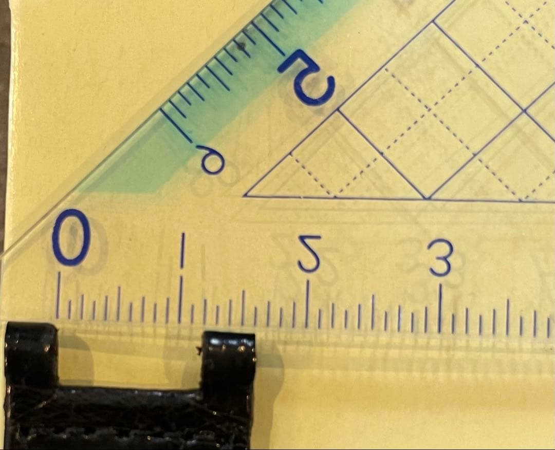 カルティエ　パシャ専用バンド　ブラック　純正