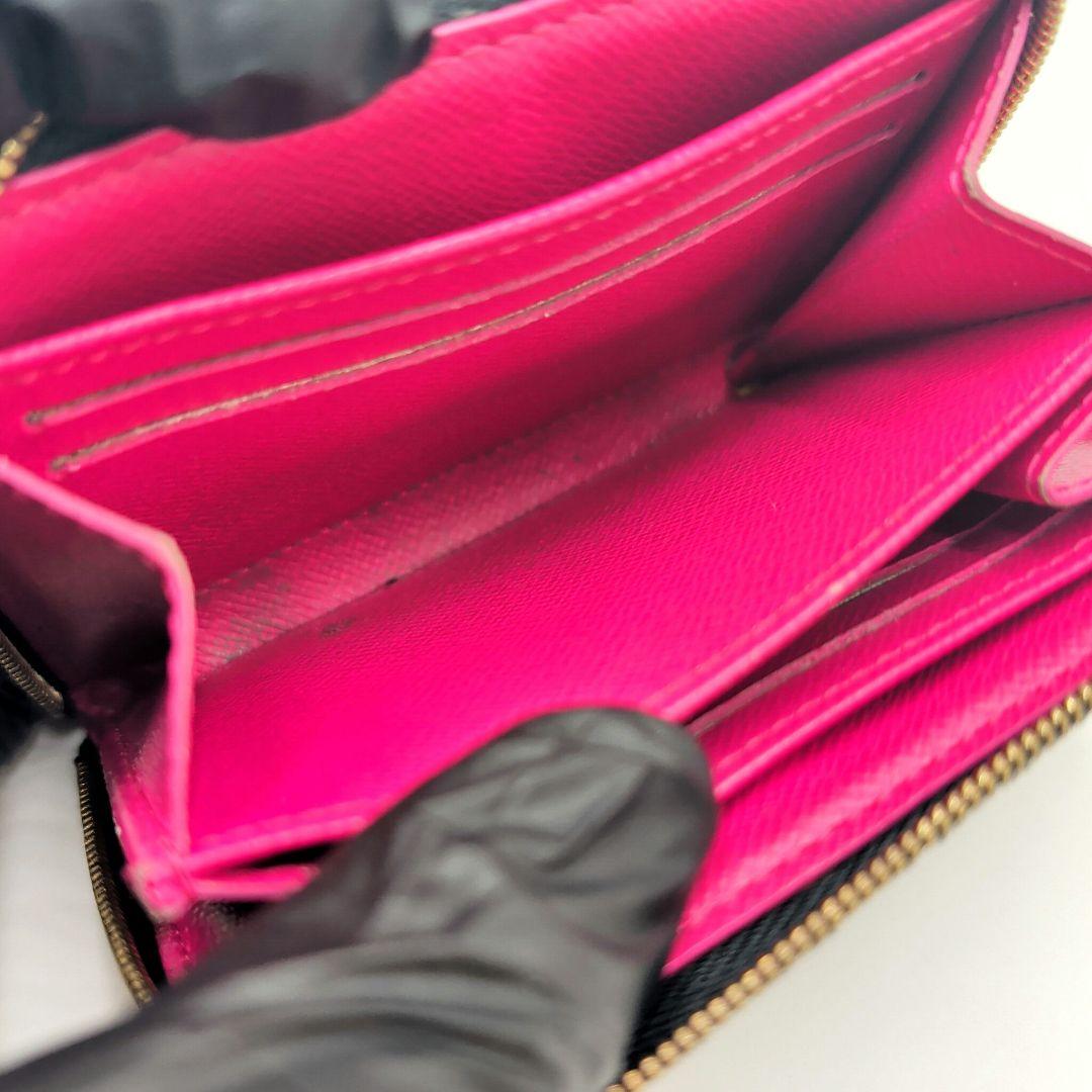 希少 ルイヴィトン ジッピーパース 小銭入れ マルチカラー ブラック 美品