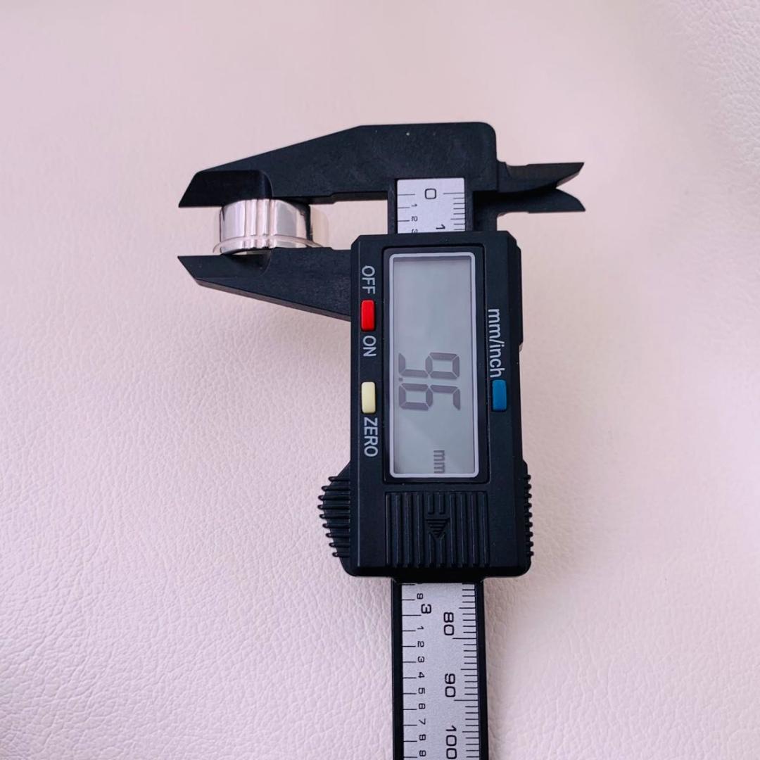 18号 バーバリー リング 指輪 ノバチェック 日本サイズ 相当 silver