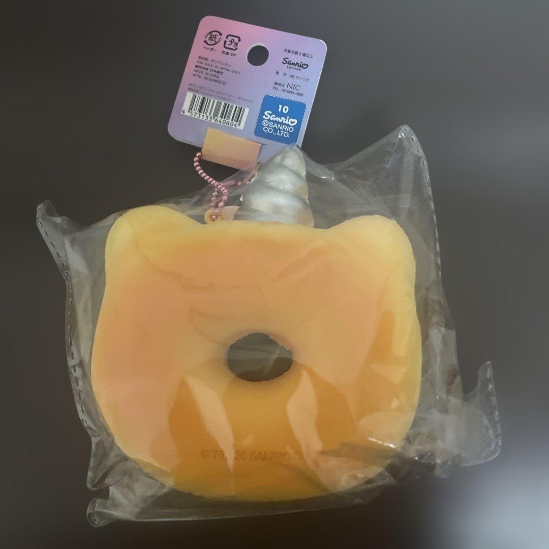 激レア ハローキティユニコーン型ドーナツスクイーズ