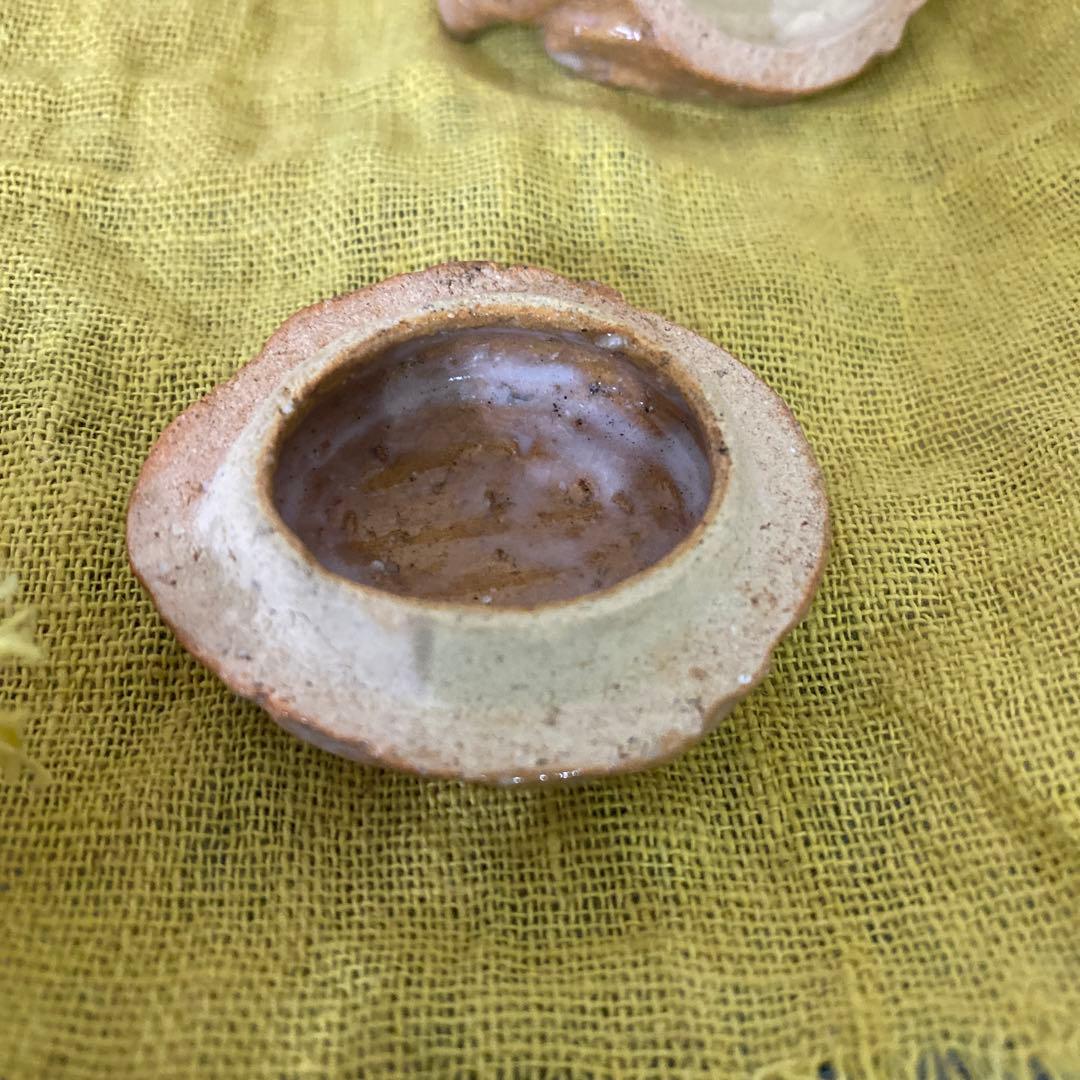 人間国宝　十代　三輪休雪　萩　香合　茶道具