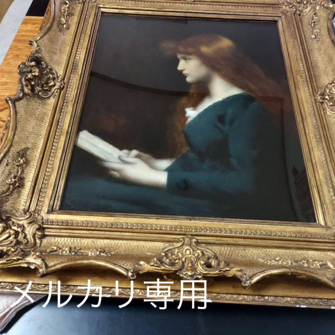 ジャンジャック・エンネル　絵画　女性像　原画　油絵