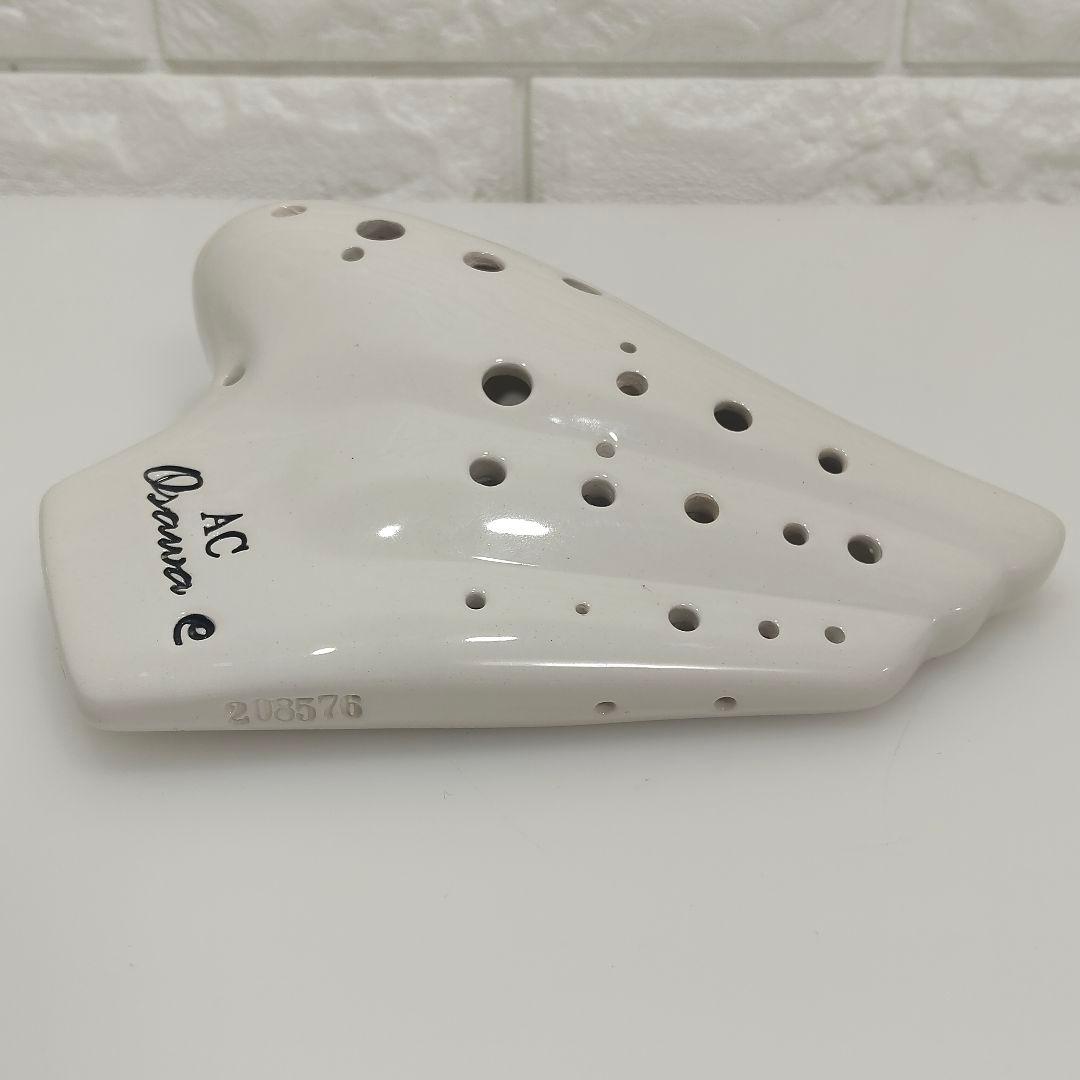 【美品】Osawa オオサワ トリプルオカリナ 磁器製 Te アルトC管