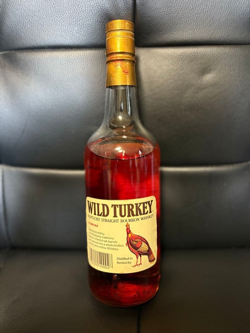 【未開栓】WILDTURKEY ワイルドターキー　8年　旧ラベル　箱あり