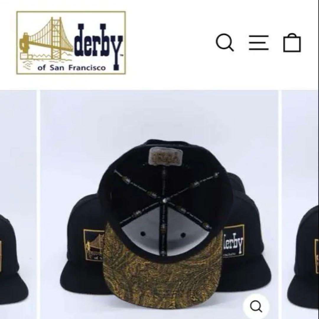 新品未使用　ダービーオブサンフランシスコ　スナップバック キャップ