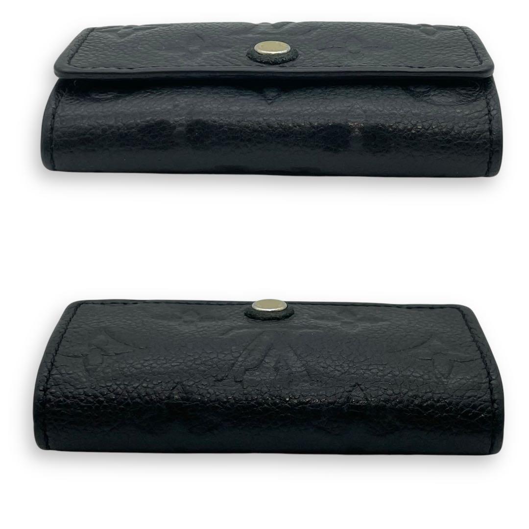 ルイヴィトン 6連 キーケース ミュルティクレ6 モノグラム アンプラント 黒