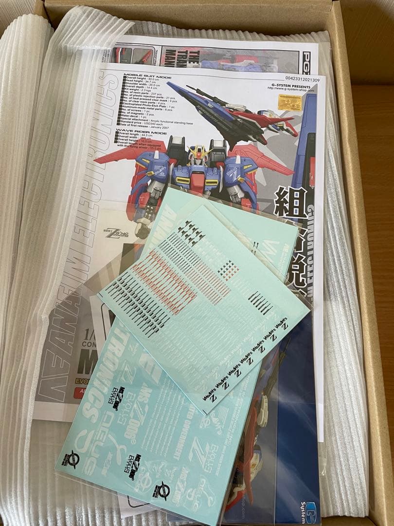 【未使用品】G-SYSTEM ガンダム MSZ-006 PGZ 1/60