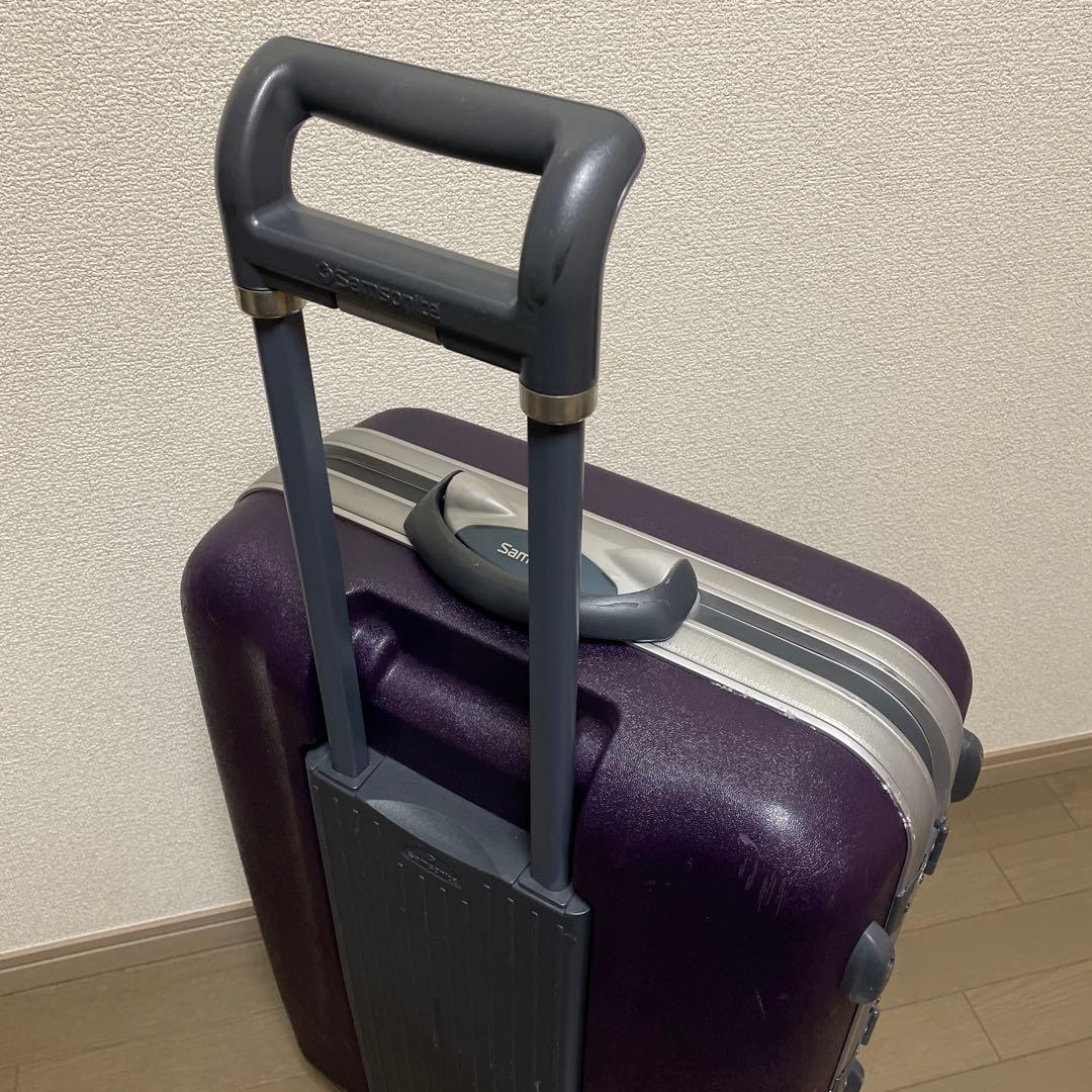 サムソナイト スーツケース キャリーケース タイヤ新品 ！紫