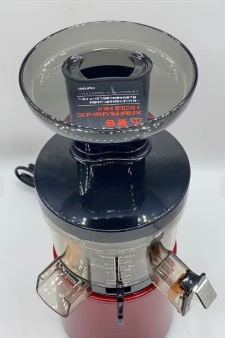 Hurom H-AA-RBA17 フェラーリレッド　スロージューサー 使用品