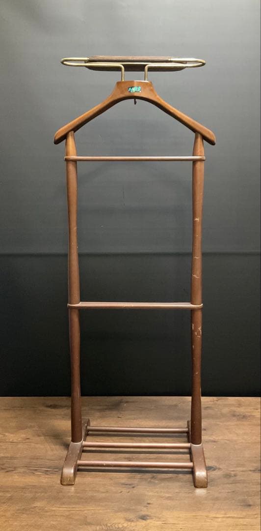 Najico ヴィンテージ　木製ハンガー ハンガーラック 洋服掛