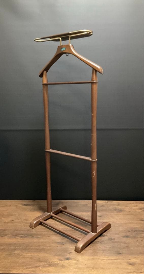 Najico ヴィンテージ　木製ハンガー ハンガーラック 洋服掛