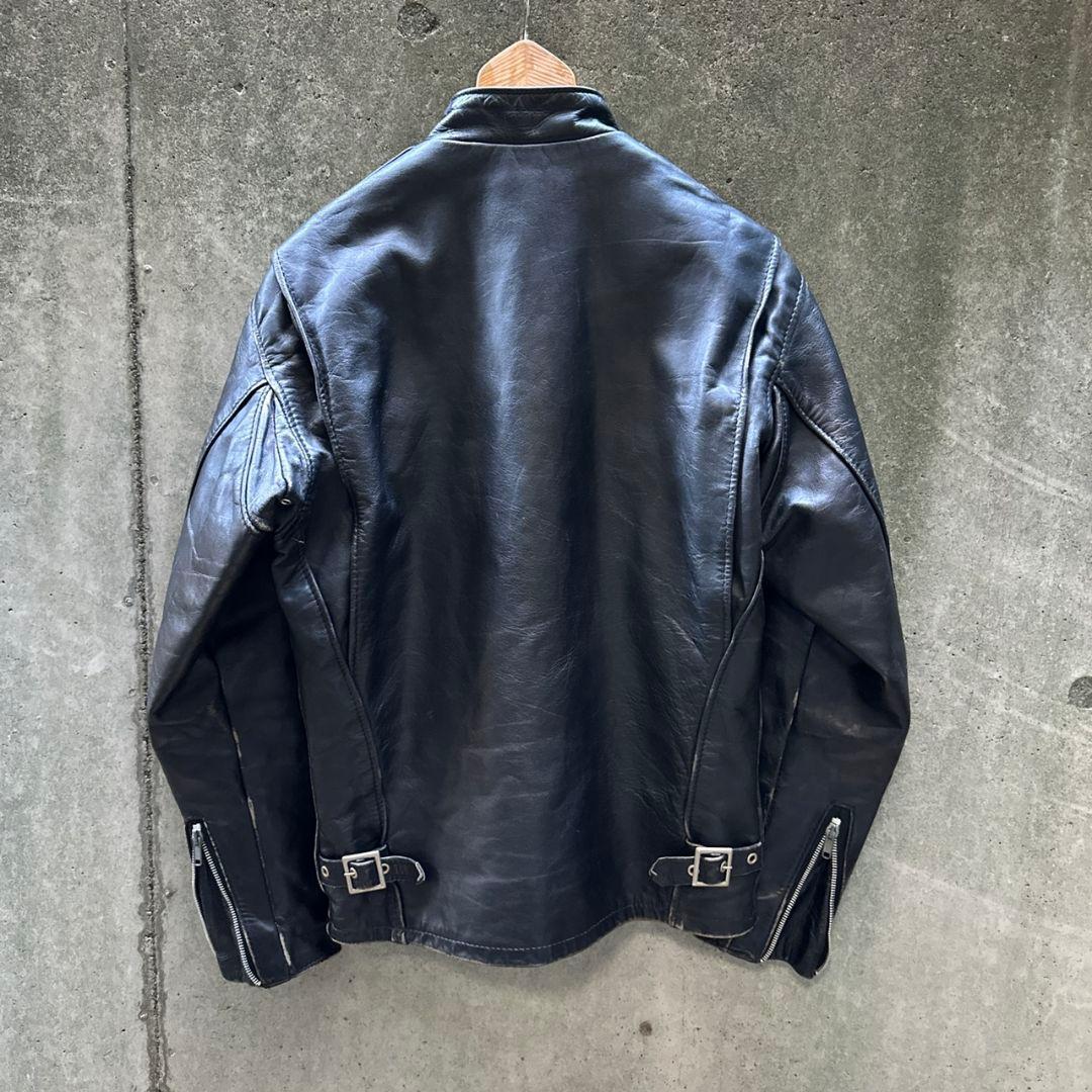 【USA製】schott スタンドカラー シングルライダース 641