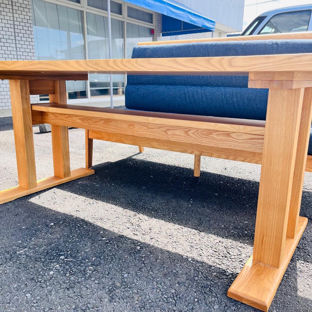 東京インテリア 藍花 ダイニングセット 4点 ウィドゥ・スタイル ベンチタイプ