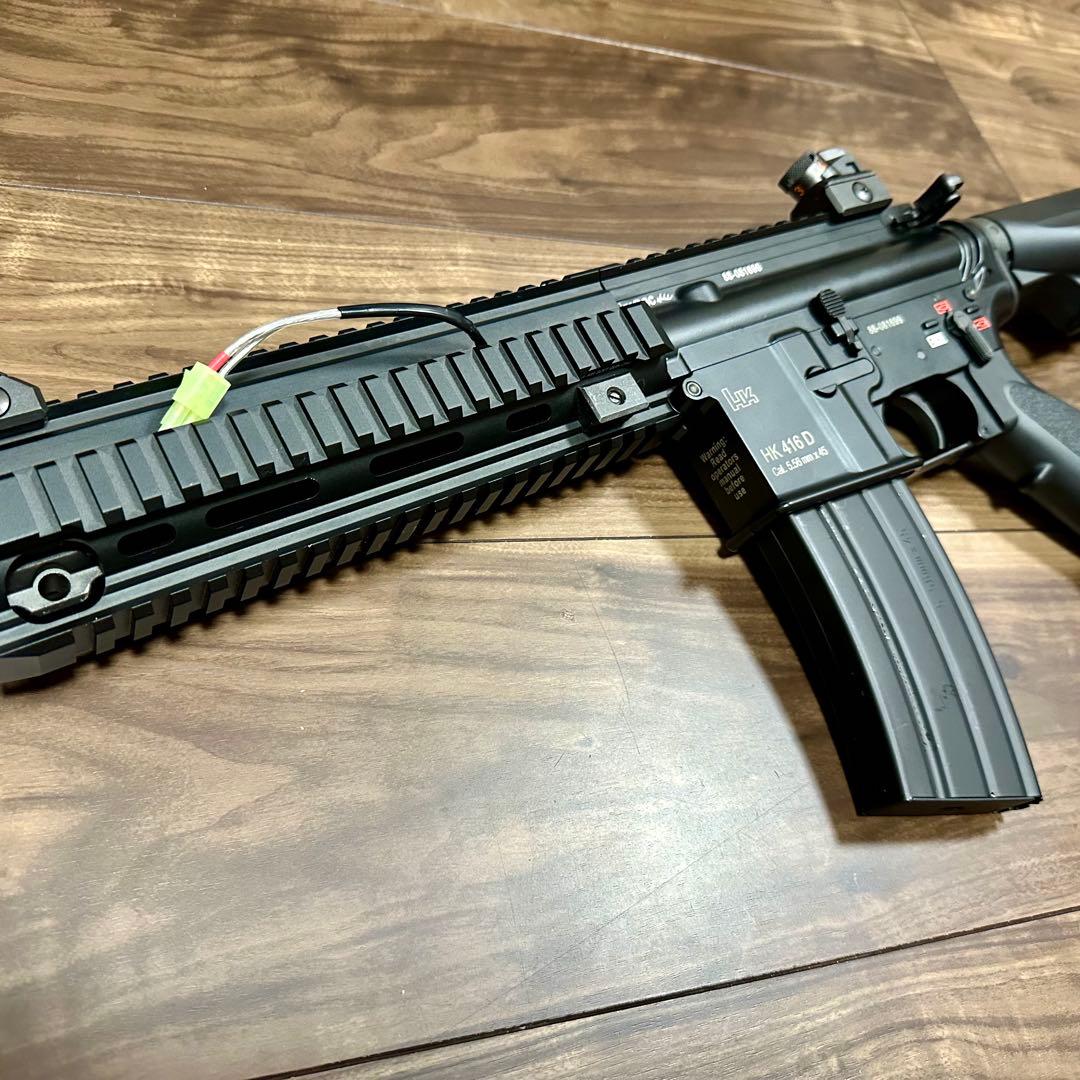 東京マルイ HK416D 前出し配線 リポ化カスタム 美品