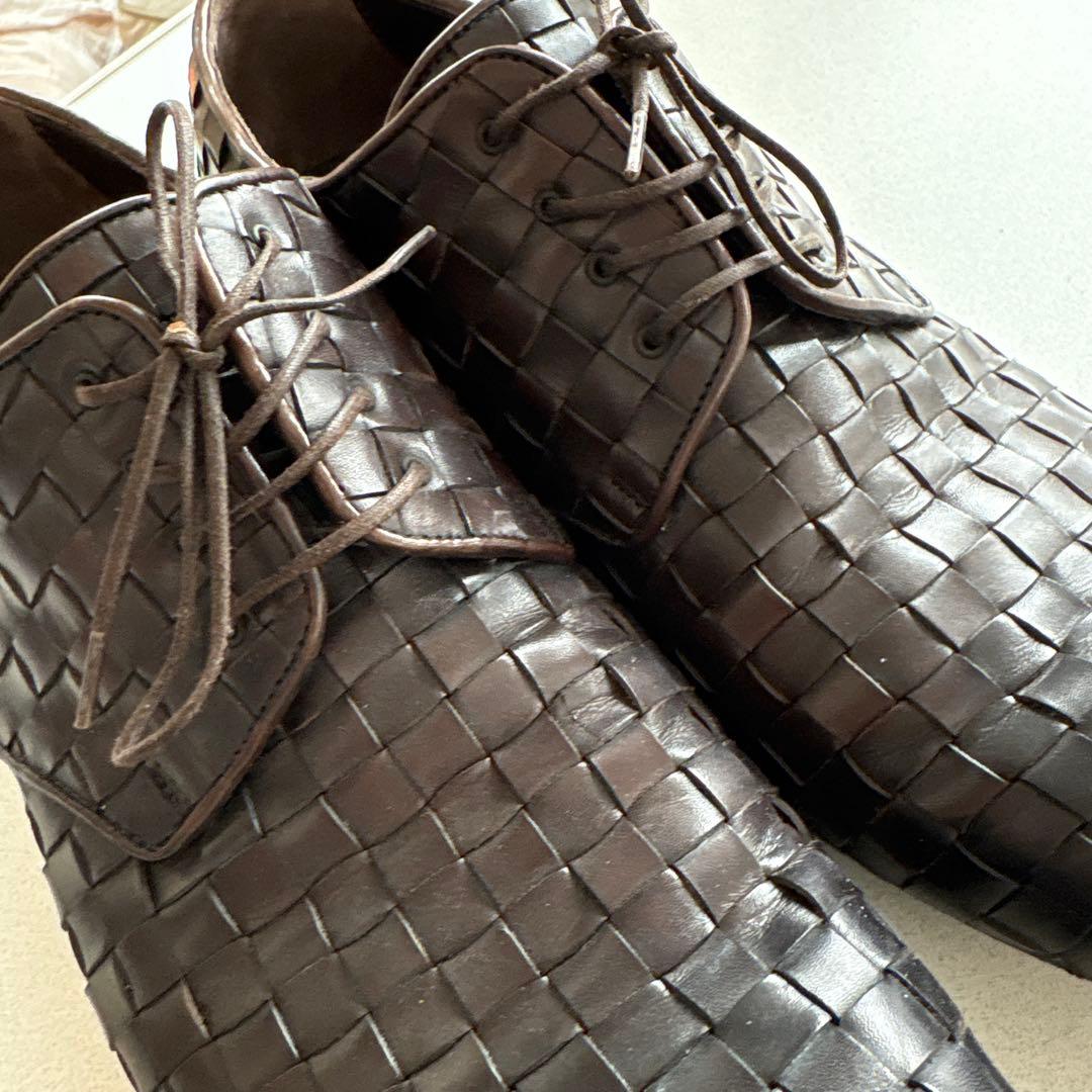 Louis Vuitton ルイヴィトン　編み込みドレスシューズ　サイズ7