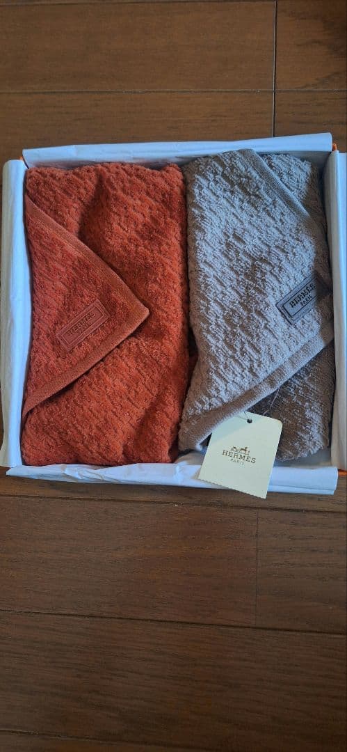 エルメス　タオルハンカチ