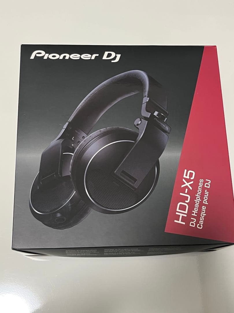 Pioneer DJ パイオニア HDJ-X5-K ブラック ヘッドホン