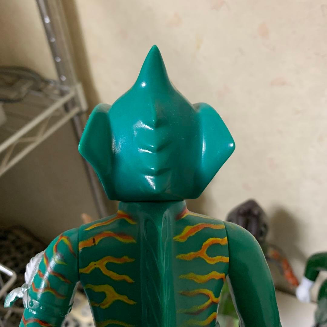 旧バンダイ　仮面ライダーアマゾン　ソフビ