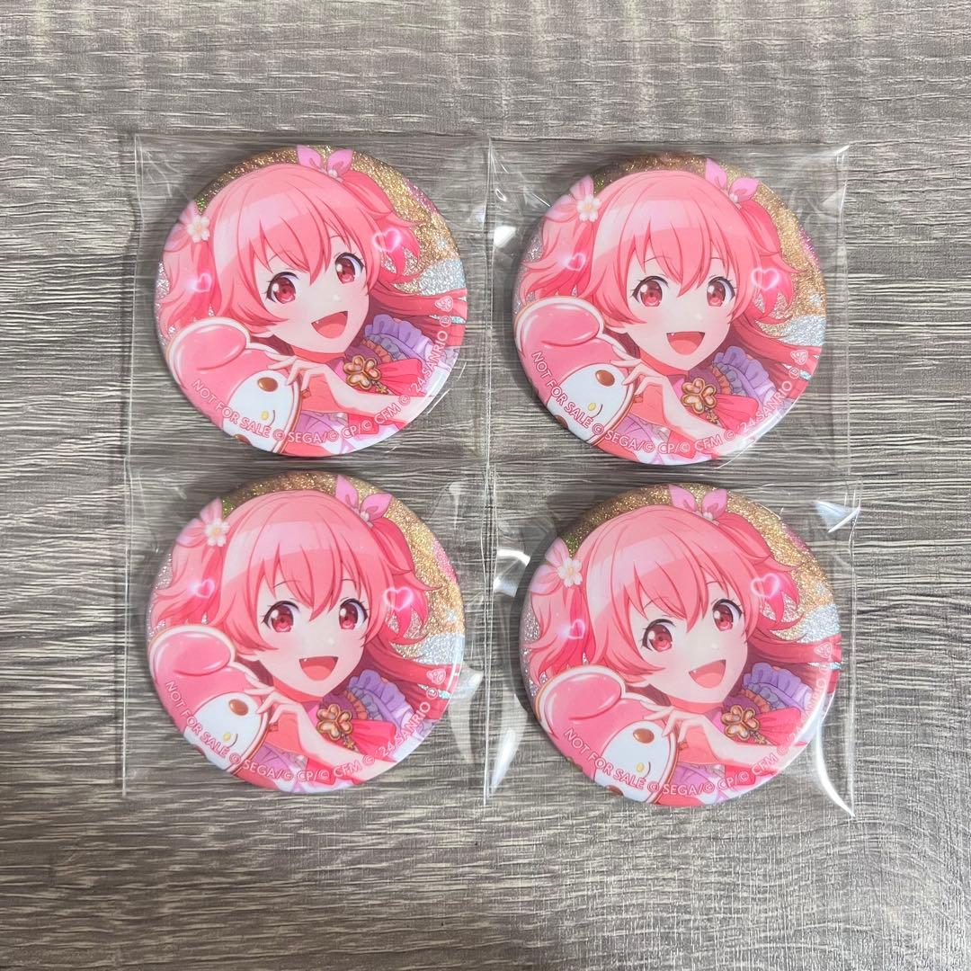 サンリオ 桃井愛莉 特典缶バッジ