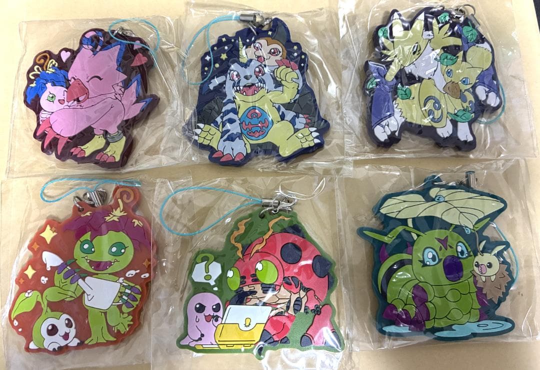 【新品】デジモンシリーズ ラバストコレクション Ver.1 Ver.2 コンプ