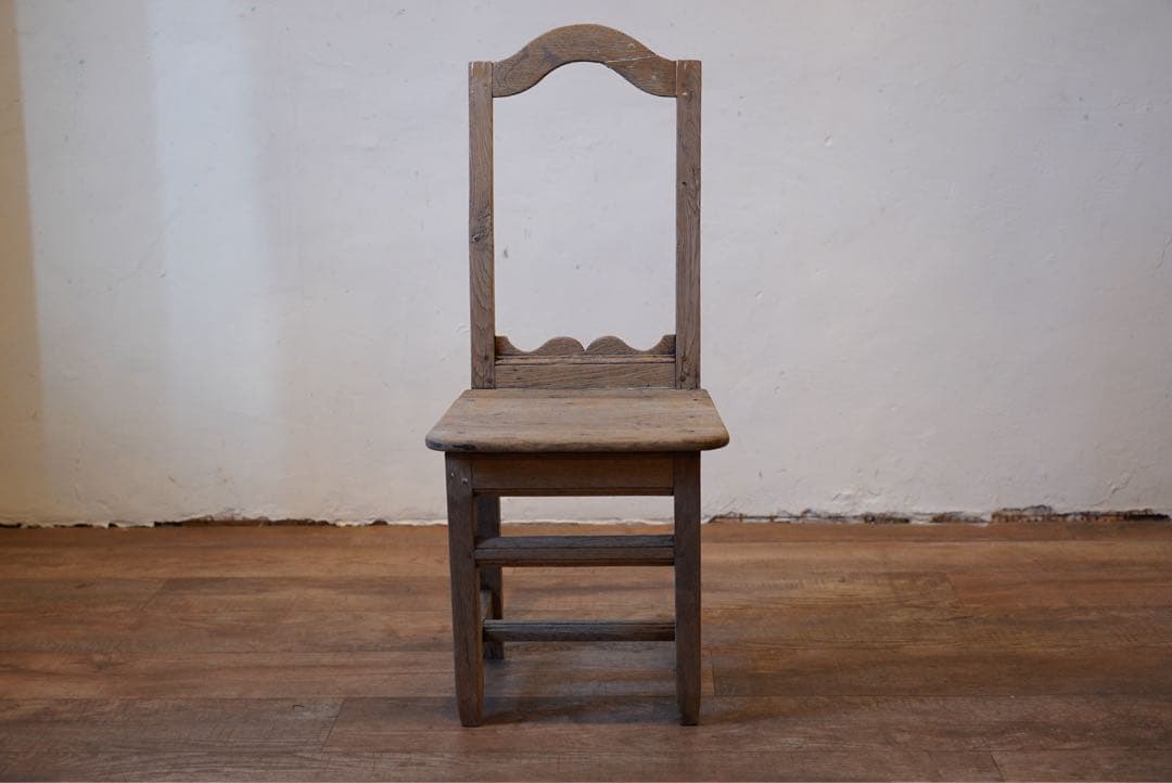 フランスアンティーク　ロレーヌチェア　古木　1800年代　椅子