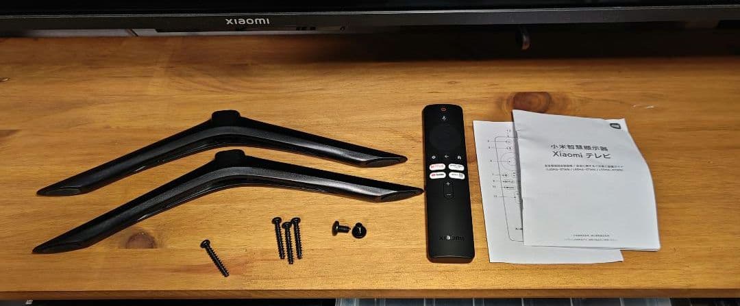Xiaomi 4K チューナーレステレビ 55インチ A55