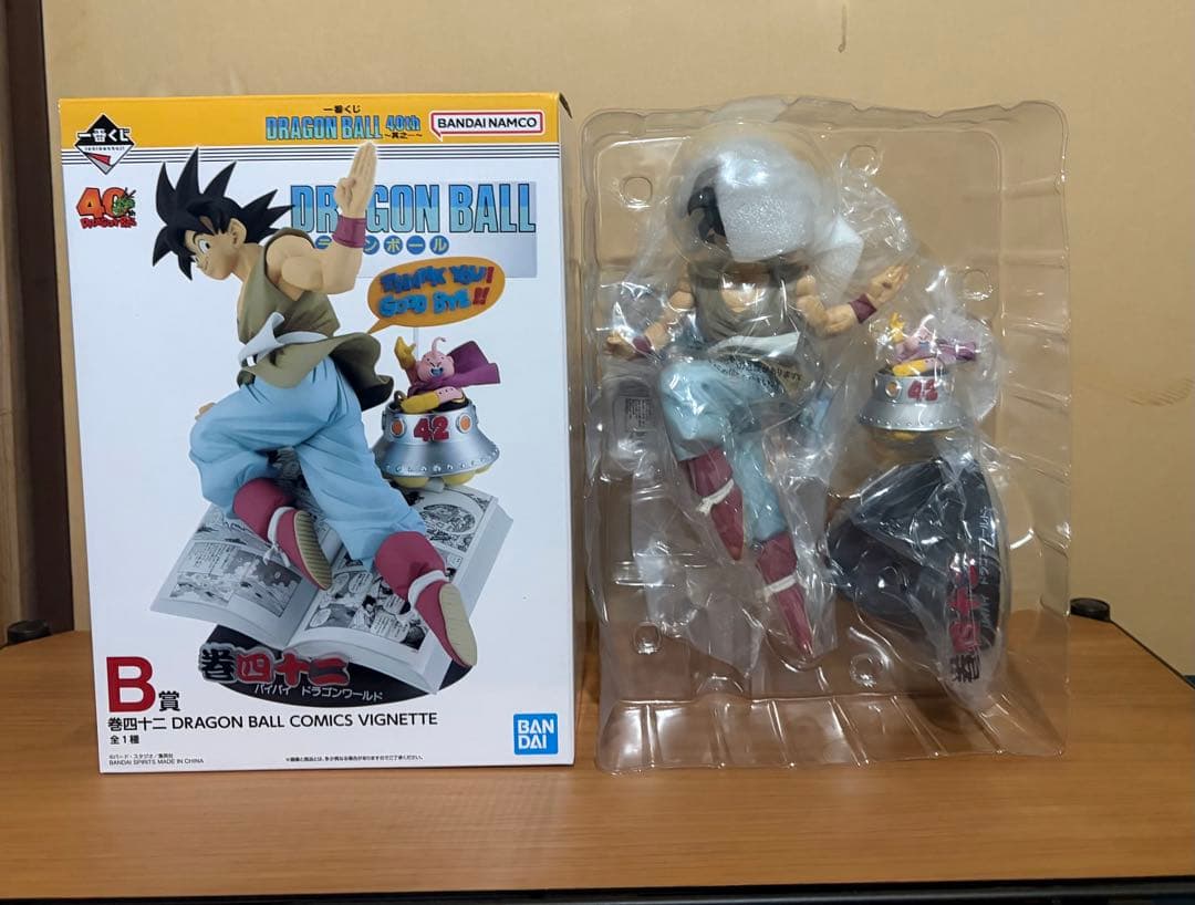 一番くじ　ドラゴンボール　40周年　B賞　孫悟空　フィギュア