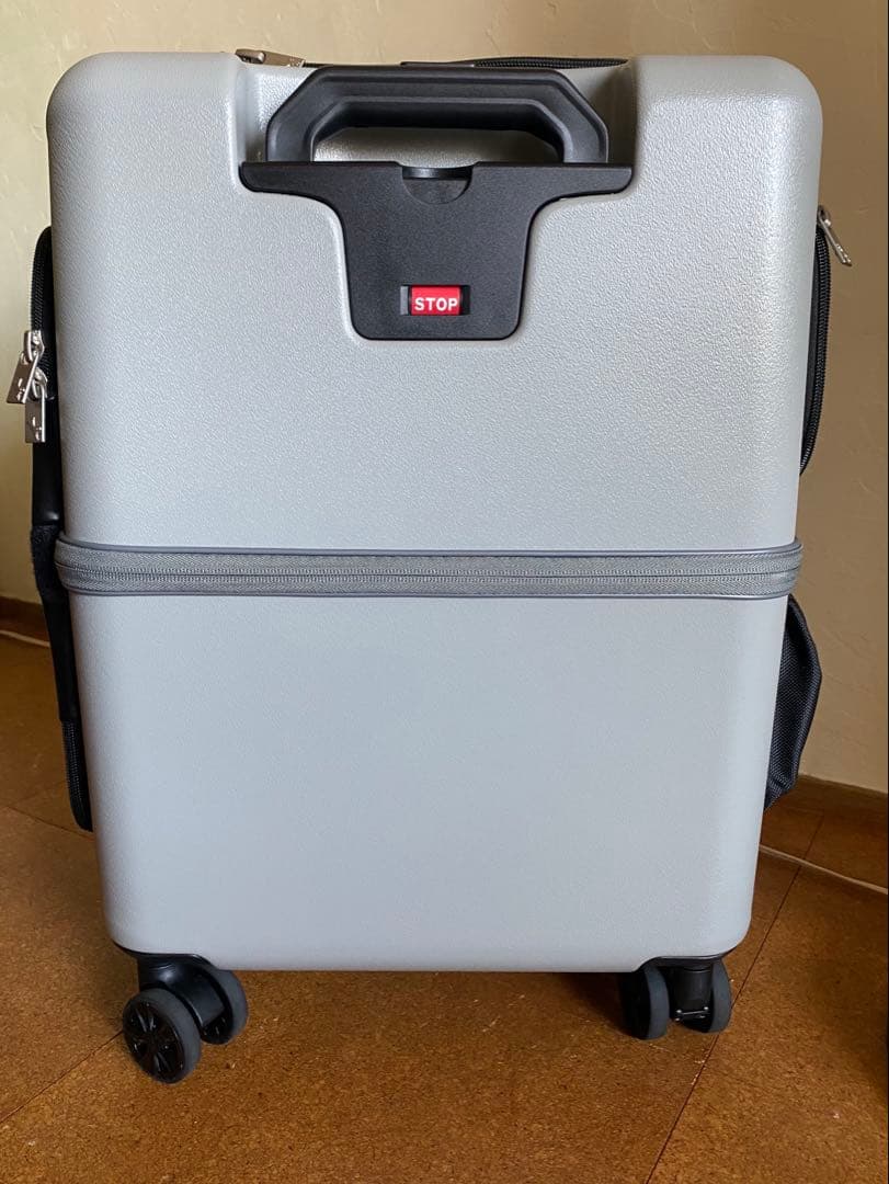 ペットキャリー ペチコ M クッション&レインカバー付き サンドグレー