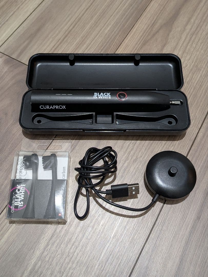 CURAPROX 電動歯ブラシ ブラック・イズ・ホワイト