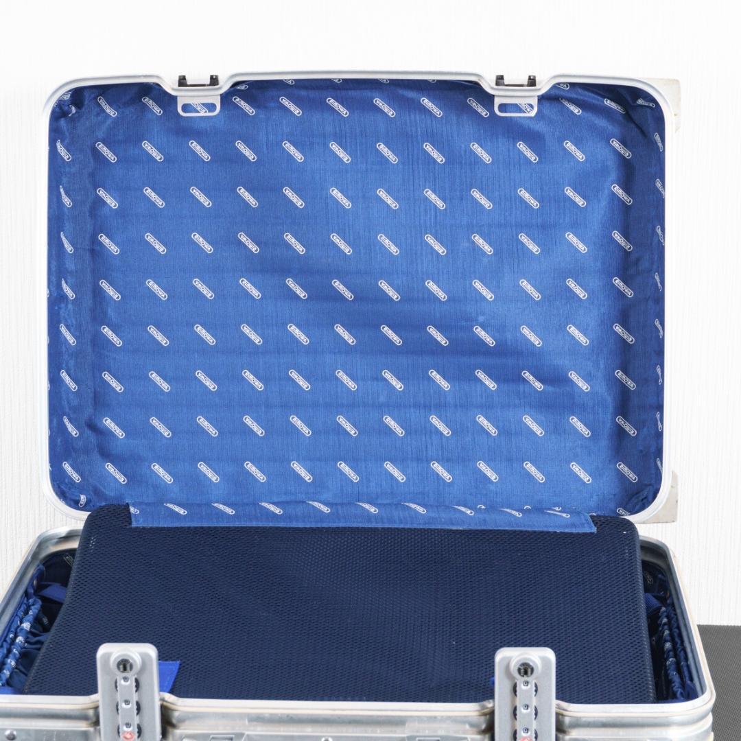 リモワ トパーズ 32L 機内持ち込み 2輪 TSAロック アルミ シルバー