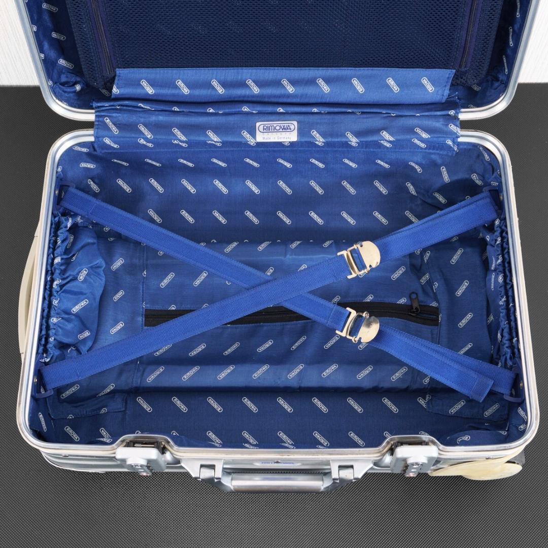 リモワ トパーズ 32L 機内持ち込み 2輪 TSAロック アルミ シルバー